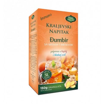 ROYAL BEVERAGE-GINGER WITH HONEY AND PEACH ROYAL BEVERAGE-GINGER WITH HONEY AND PEACH